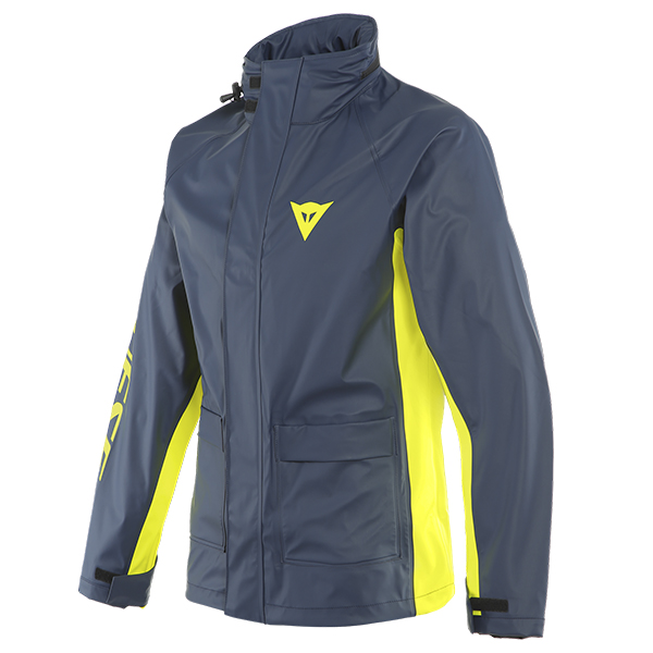 Dainese DAINESE STORM 2 UNISEX JACKET 87E BLACK-IRIS/FLUO-YELLOW